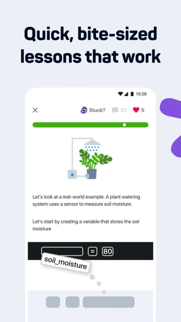 اپلیکیشن SoloLearn برای یادگیری برنامه‌نویسی – نمای 1