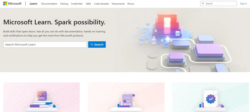Microsoft Learn و مستندات توسعه مایکروسافت