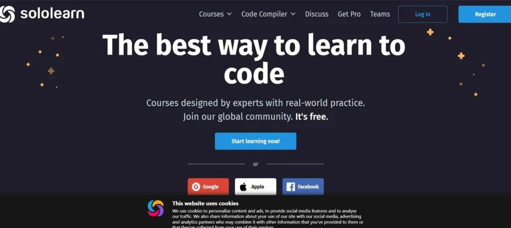 SoloLearn برای یادگیری برنامه‌نویسی