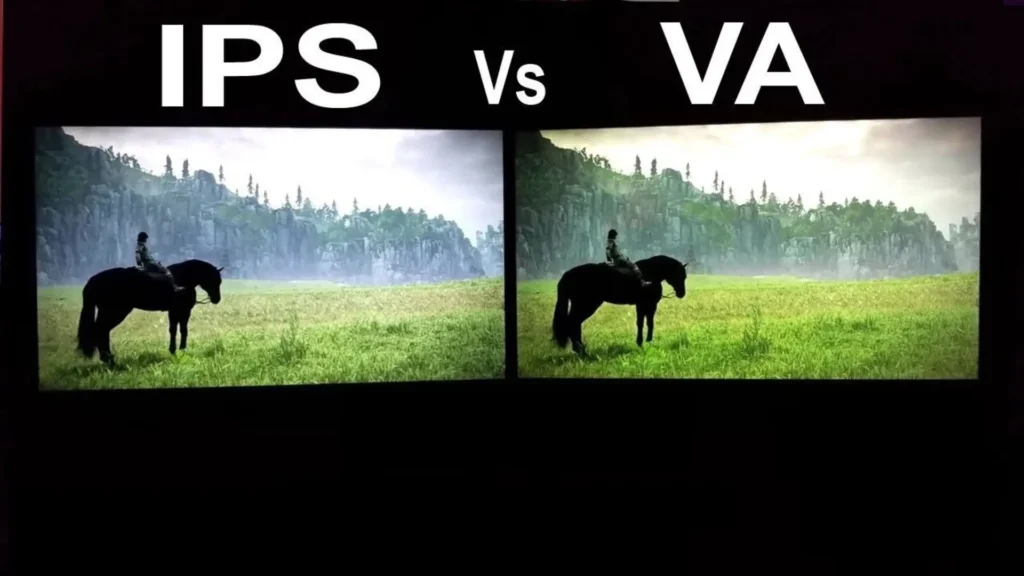 مقایسه پنل IPS و VA در مانیتور گیمینگ