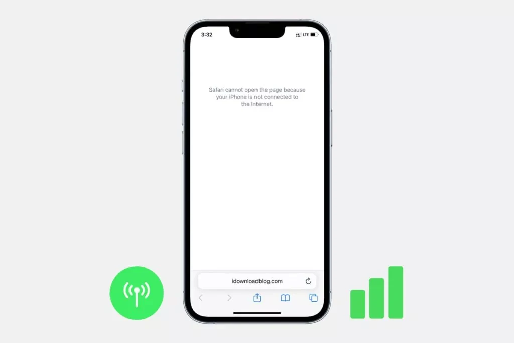 تنظیمات اینترنت آیفون