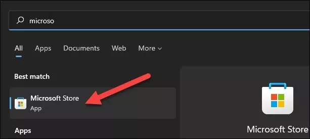 جست‌وجوی Amazon Appstore در Microsoft Store