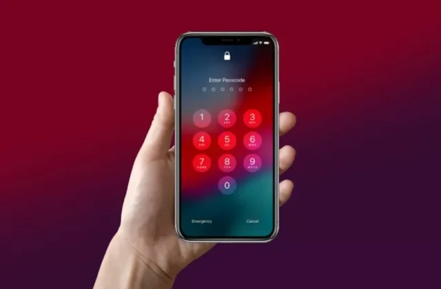 رمز گذاشتن روی آیفون