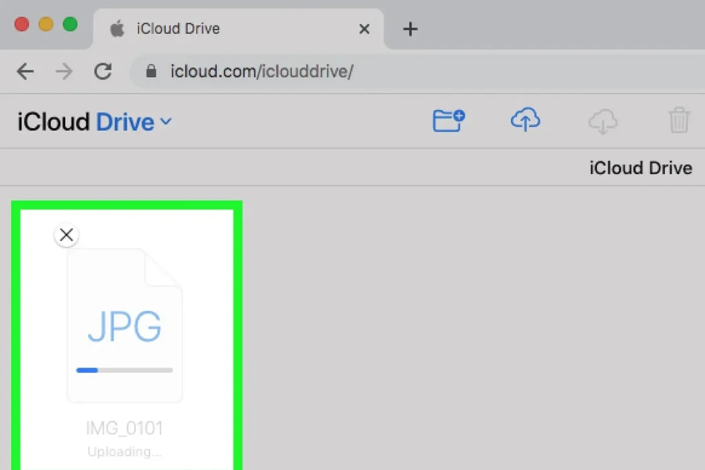 انتقال فایل به آیپد با iCloud Drive – مرحله 7