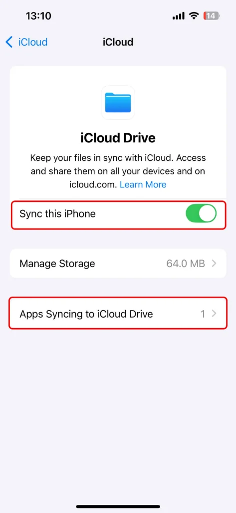 بکاپ واتساپ در آیفون و iCloud – مرحله 6